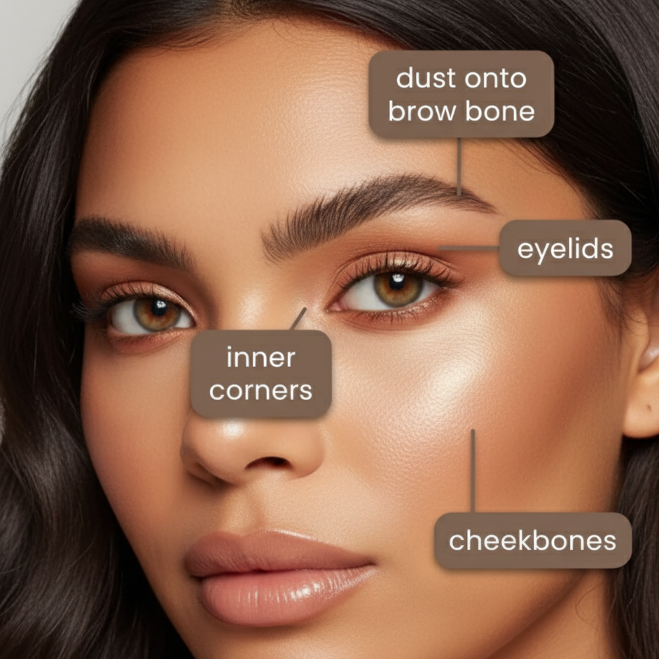 AG+® GoldenHour Glimmer Palette