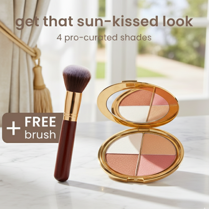 AG+® GoldenHour Glimmer Palette