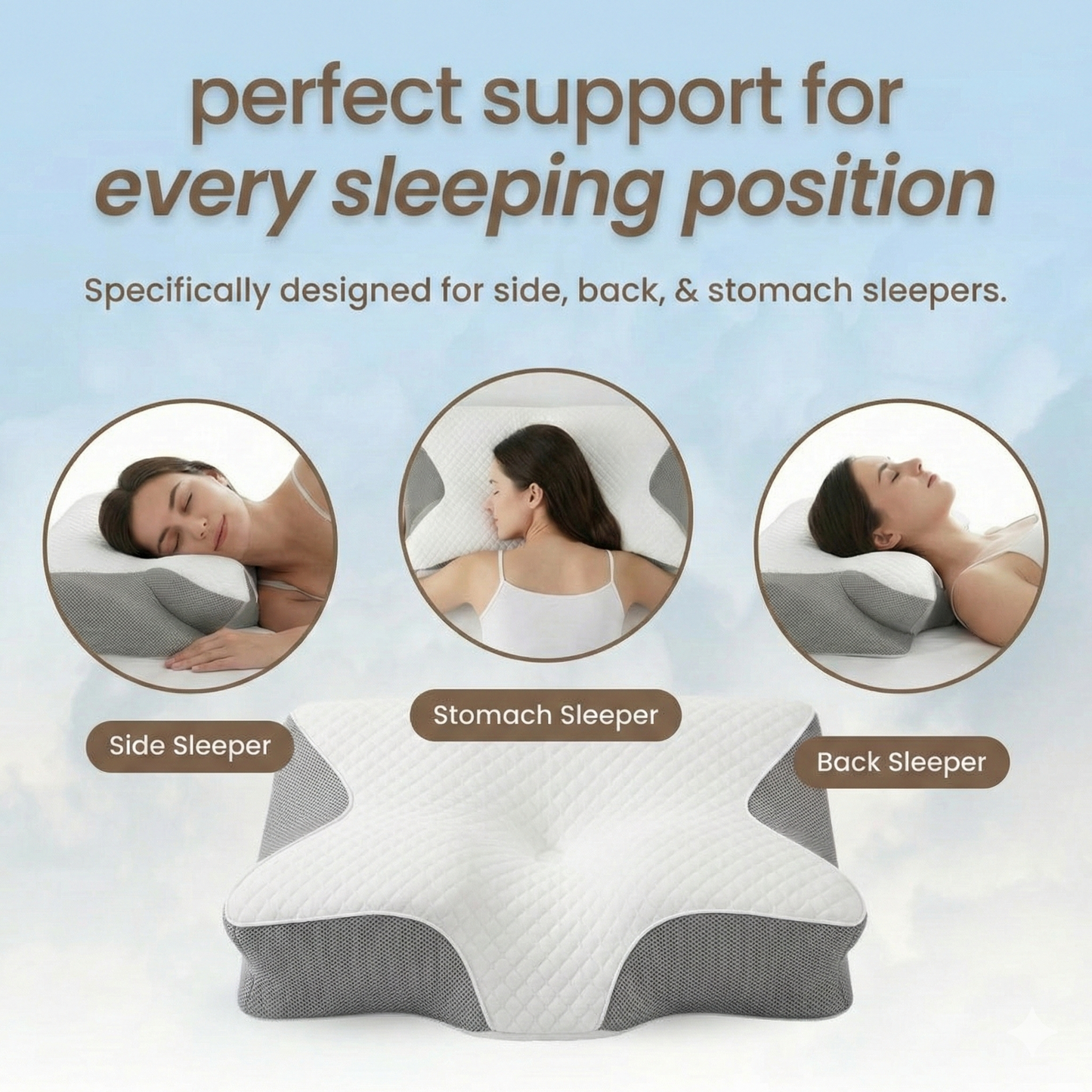 RestAlign® Ergonomic Pillow