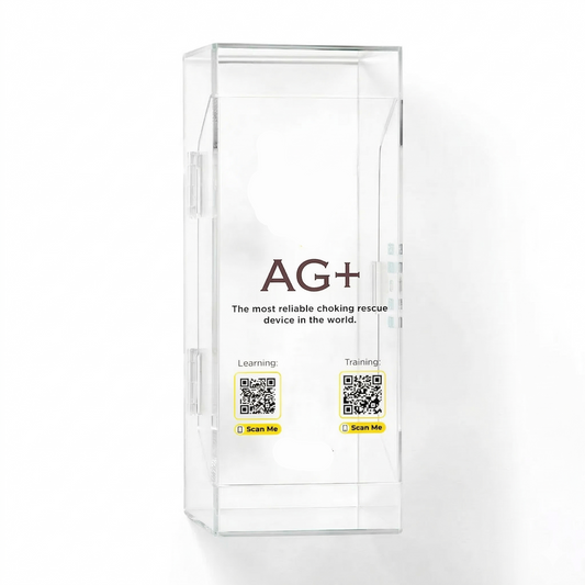 AG+ Clear Wall Mounted Case