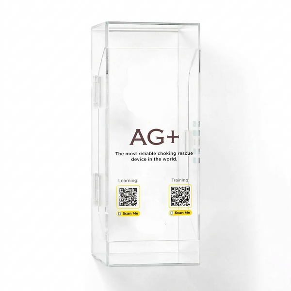 AG+ Clear Wall Mounted Case