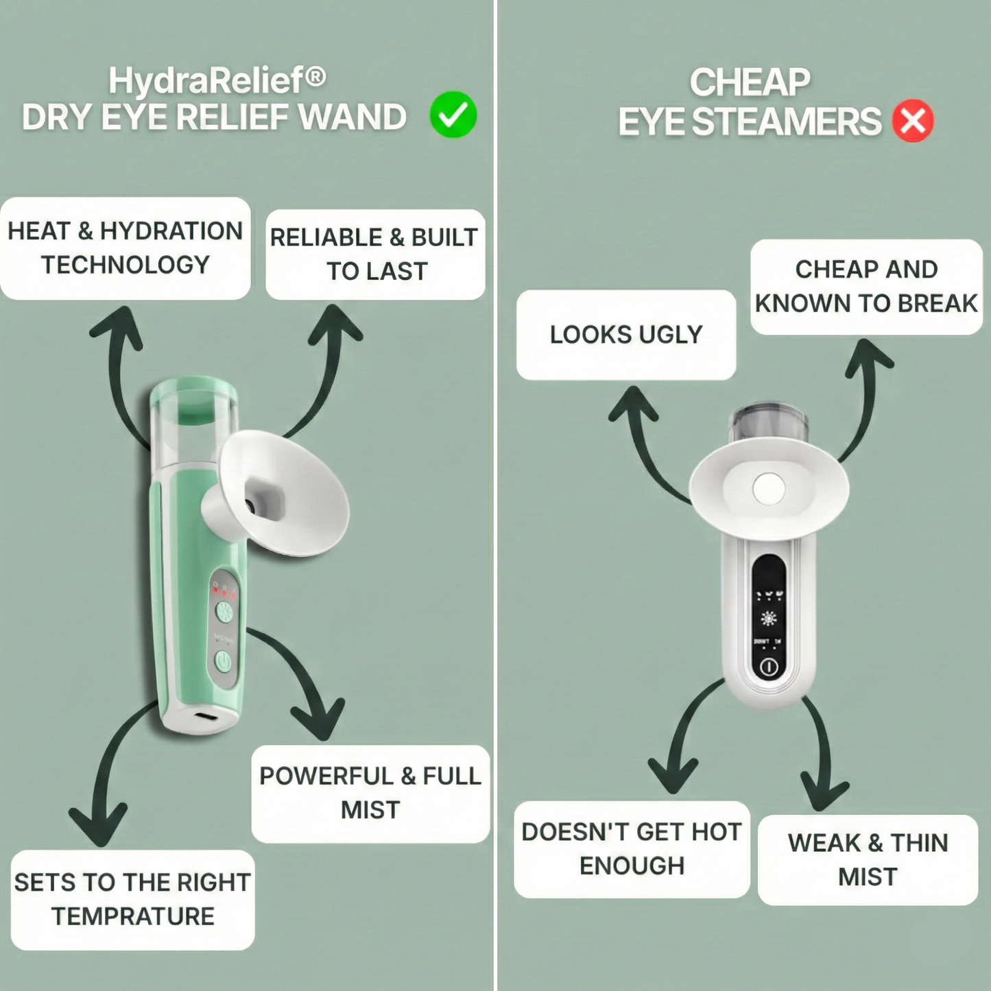 HydraRelief® Mist Wand